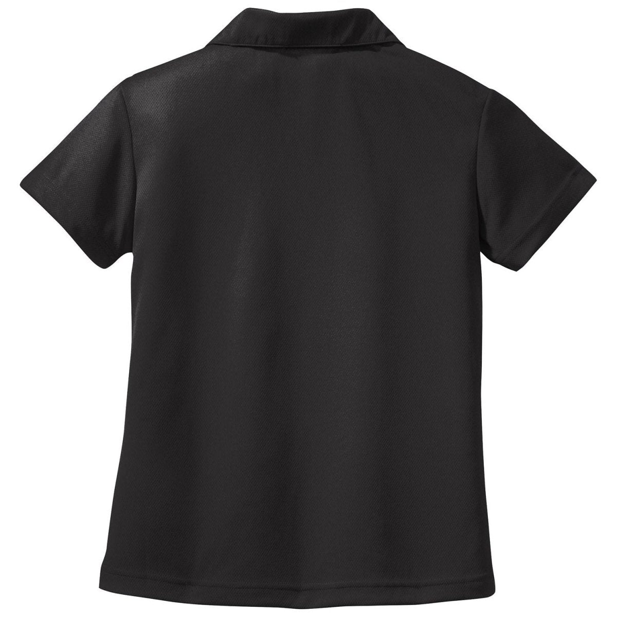 Ladies Dri - Mesh V - Neck Polo Black X - Small Polos/Knits
