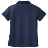 Ladies Dri - Mesh V - Neck Polo Navy X - Small Polos/Knits
