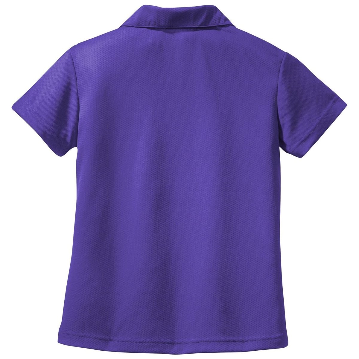 Ladies Dri - Mesh V - Neck Polo Purple X - Small Polos/Knits