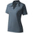 Ladies Dri - Mesh V - Neck Polo Steel X - Small Polos/Knits