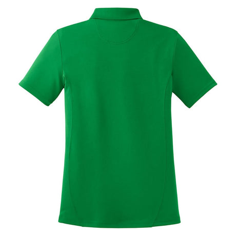Ladies Dry Zone Raglan Accent Polo X - Small Kelly Green Women's