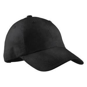 Ladies Garment Washed Cap Black Hats