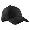 Ladies Garment Washed Cap Black Hats