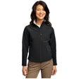 Ladies Glacier Soft Shell Jacket Black/Chrome X - Small Soft Shell Jackets