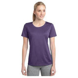 Ladies Heather Contender Scoop Neck Tee 4X - Large Purple Heather Short Sleeve T-Shirts