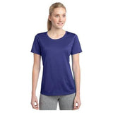 Ladies Heather Contender Scoop Neck Tee X - Small Cobalt Heather Short Sleeve T-Shirts
