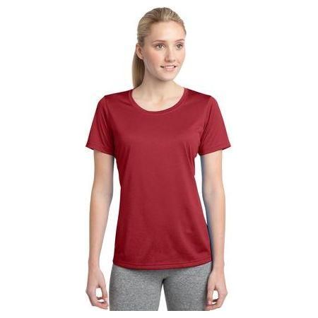 Ladies Heather Contender Scoop Neck Tee X - Small Scarlet Heather Short Sleeve T-Shirts