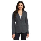 Ladies Knit Blazer X - Small Battleship Grey