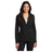 Ladies Knit Blazer X - Small Black
