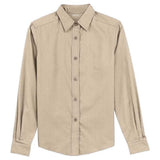 Ladies Long Sleeve Easy Care Shirt Stone X - Small