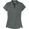 Ladies Moisture Wicking Heather Golf Polos in XS - 4XL X - Small Charcoal Heather