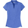 Ladies Moisture Wicking Heather Golf Polos in XS - 4XL X - Small True Royal Heather