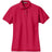 Ladies Pique Knit Polo Red X - Small