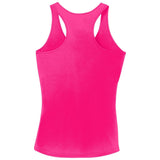 Ladies PosiCharge Competitor Racerback Tank Neon Pink X - Small Activewear