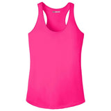 Ladies PosiCharge Competitor Racerback Tank Neon Pink X - Small Activewear