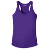 Ladies PosiCharge Competitor Racerback Tank Purple X - Small Activewear