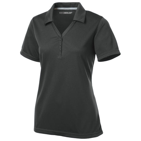 Ladies PosiCharge Micro - Mesh Polo X - Small Iron Grey Women's