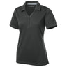 Ladies PosiCharge Micro - Mesh Polo X - Small Iron Grey Women's