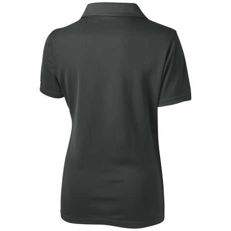 Ladies PosiCharge Micro - Mesh Polo X - Small Iron Grey Women's