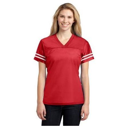 Ladies PosiCharge Replica Jersey Red / White XS