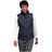 Ladies Puffy Vest Dark Slate/Black X - Small