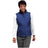 Ladies Puffy Vest Mediterranean Blue/Black X - Small