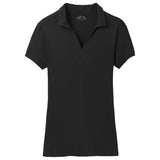 Ladies Rapid Dry Mesh Polo X - Small Black Polos/Knits