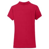 Ladies Rapid Dry Mesh Polo X - Small Engine Red Polos/Knits