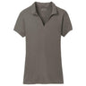 Ladies Rapid Dry Mesh Polo X - Small Grey Smoke Polos/Knits