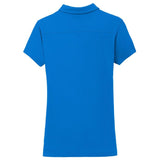 Ladies Rapid Dry Mesh Polo X - Small Skydiver Blue Polos/Knits