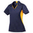 Ladies Side Blocked Micropique Sport - Wick Polo True Navy/Gold X - Small Polos/Knits
