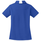 Ladies Side Blocked Micropique Sport - Wick Polo True Royal/White X - Small Polos/Knits