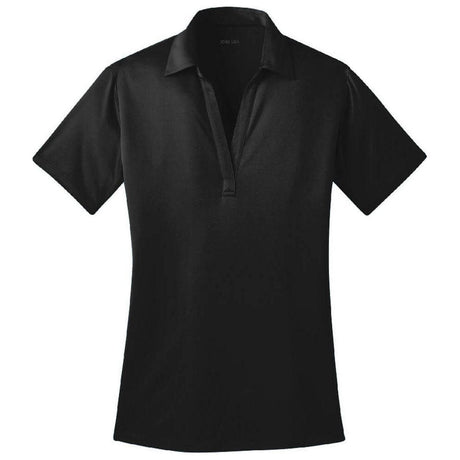 Ladies Silk Touch Performance Polo's in 16 Colors - Sizes XS - 4XL Black XS