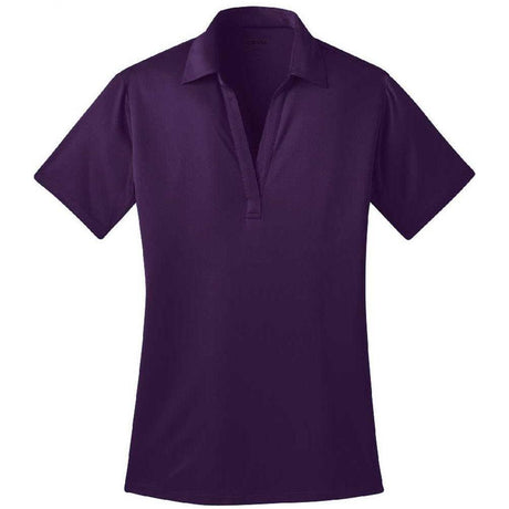 Ladies Silk Touch Performance Polo's in 16 Colors - Sizes XS - 4XL Bright Purple XS