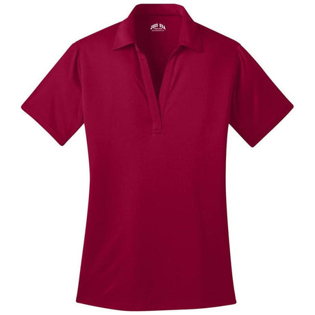 Ladies Silk Touch Performance Polo's in 16 Colors - Sizes XS - 4XL Red XS
