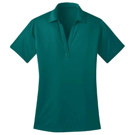 Ladies Silk Touch Performance Polo's in 16 Colors - Sizes XS - 4XL Teal Green XS