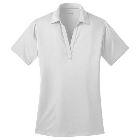 Ladies Silk Touch Performance Polo's in 16 Colors - Sizes XS - 4XL White XS