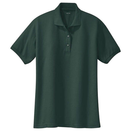 Ladies Silk Touch Polo Dark Green X - Small Polos/Knits