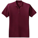 Ladies Silk Touch Polo Maroon X - Small Polos/Knits