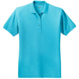 Ladies Silk Touch Polo Maui Blue X - Small Polos/Knits
