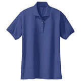 Ladies Silk Touch Polo Mediterranean Blue X - Small Polos/Knits
