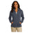 Ladies Slub Fleece Full - Zip Jacket X - Small Slate Grey Jackets