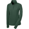 Ladies Sport - Wick Stretch 1/4 - Zip Pullover Forest Green X - Small