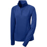 Ladies Sport - Wick Stretch 1/4 - Zip Pullover True Royal X - Small