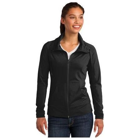 Ladies Sport - Wick Stretch Full - Zip Jacket X - Small Black Jackets
