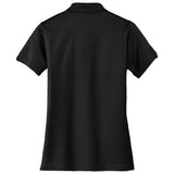 Ladies Stretch Pique Polo Black X - Small Women's