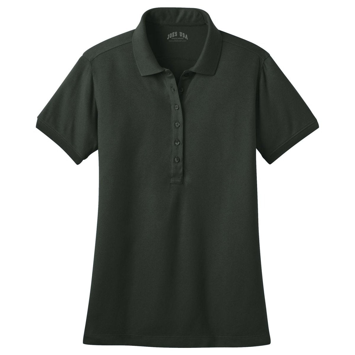 Ladies Stretch Pique Polo Grey Smoke X - Small Women's