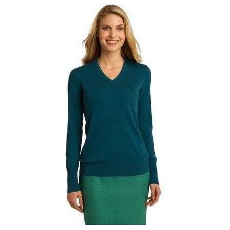 Ladies V - Neck Sweater X - Small Black