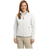 Ladies Value Fleece Jacket XS White Fleece Jackets