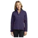 Ladies Welded Soft Shell Jacket Posh Purple Medium Soft Shell Jackets